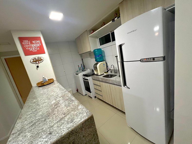 Apartamento completo 3 quartos Porto das dunas 209 B