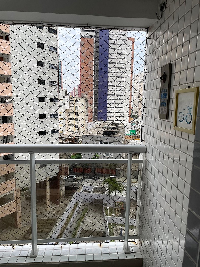 Flat 2 quartos a 50m da praia perto da feirinha