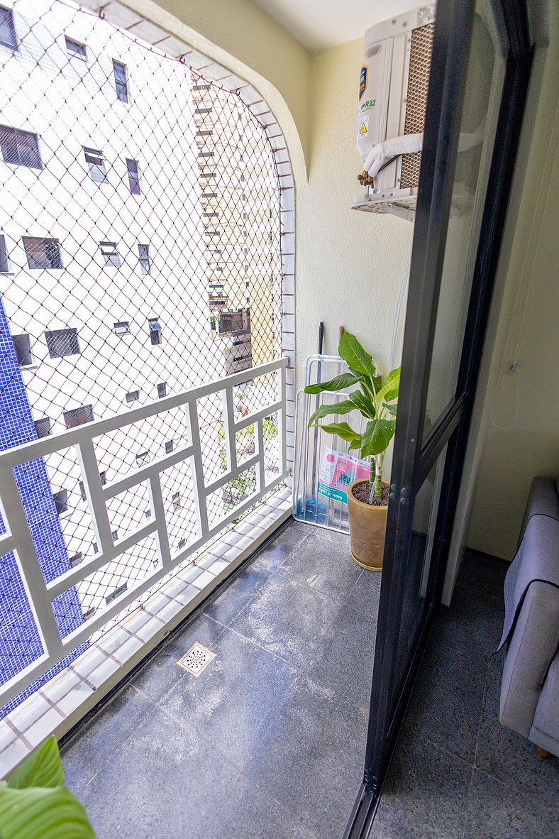 Flat 2 quartos no melhor local de Fortaleza